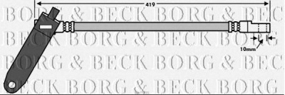BORG & BECK bbh7535 -  Тормозной шланг